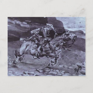Cartão Postal Mikhail Vrubel- Rider