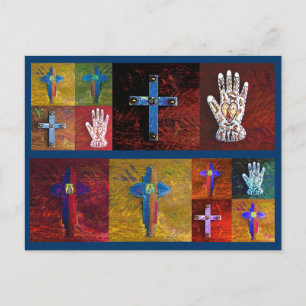 Cartão Postal Milagres (azul)