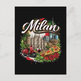 Cartão Postal Milão
