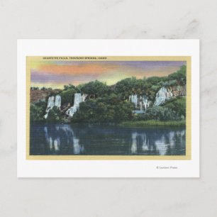Cartão Postal Milhares de Primaveras, IDQuartette Falls View