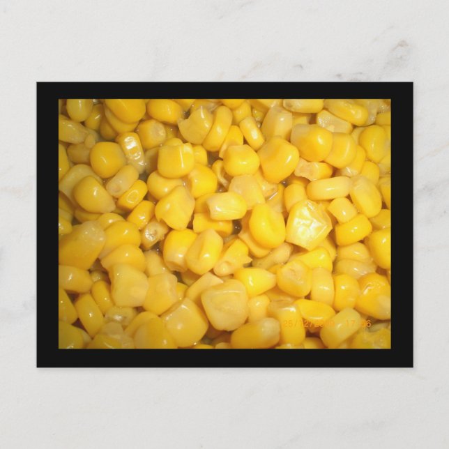 Cartão Postal Milho doce (Frente)