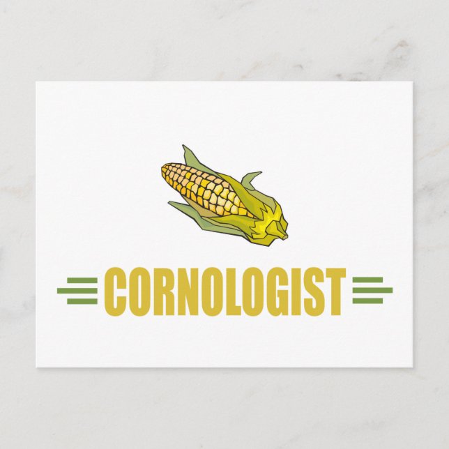 Cartão Postal Milho Engraçado (Frente)