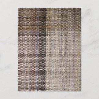 Cartão Postal milímetro do chocolate dos handwovens