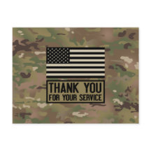 Militar - Obrigado pelo seu serviço