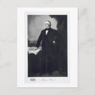 Cartão Postal Millard Fillmore, 13 dos Estados Unidos