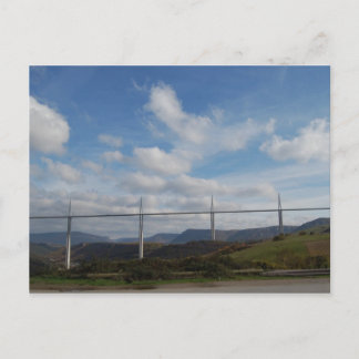 Cartão Postal Millau Viaduct, França