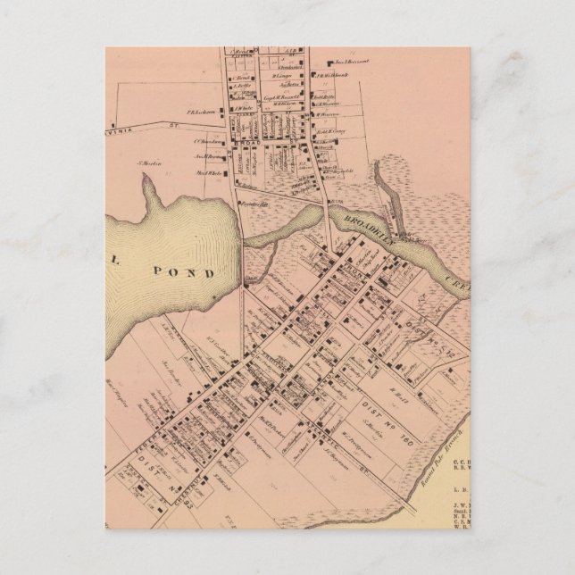 Cartão Postal Milton Delaware (Frente)