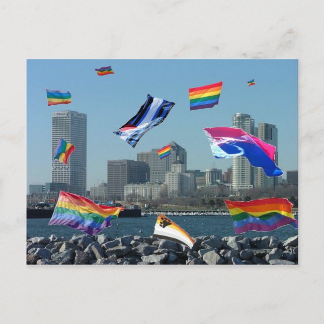 Cartão Postal Milwaukee Pride (Frente)