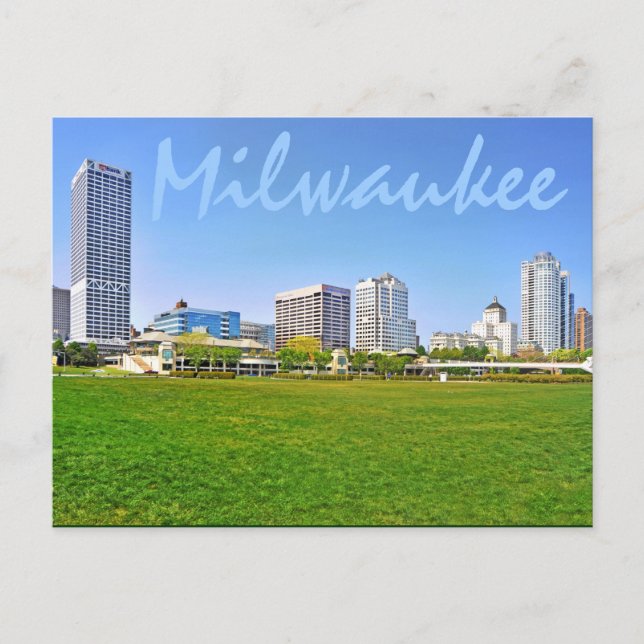 Cartão Postal Milwaukee, Wisconsin, EUA (Frente)