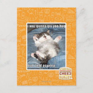 Cartão Postal Mim abraço do yoo do giv do gunna do wuz