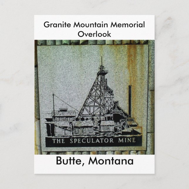 Cartão Postal Mina do especulador (Frente)