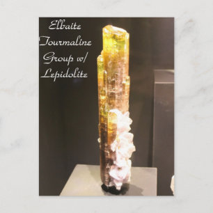 Cartão Postal Minerais & Gems # 176