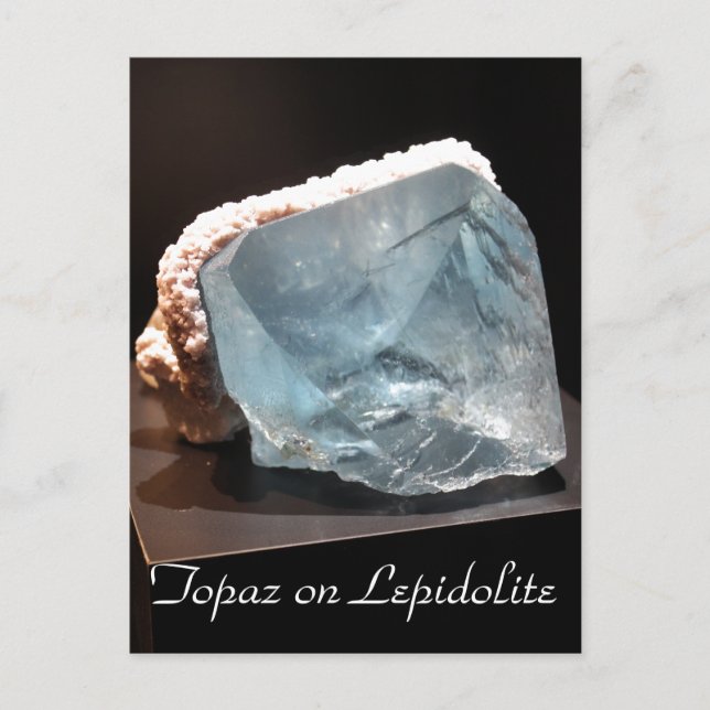 Cartão Postal Minerais & Gems # 21 (Frente)