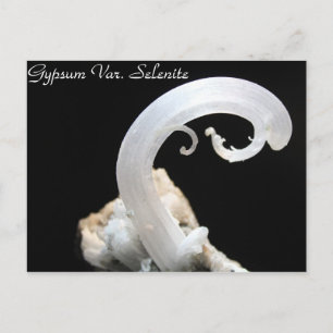 Cartão Postal Minerais & Gems # 3