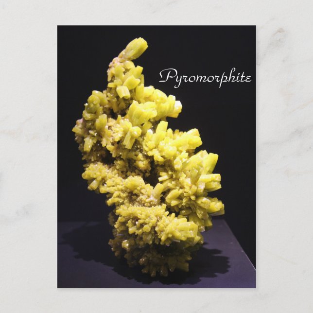 Cartão Postal Minerais & Gems # 7 (Frente)