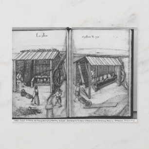 Cartão Postal Minério prateado de La Croix-aux-Mines, Lorena