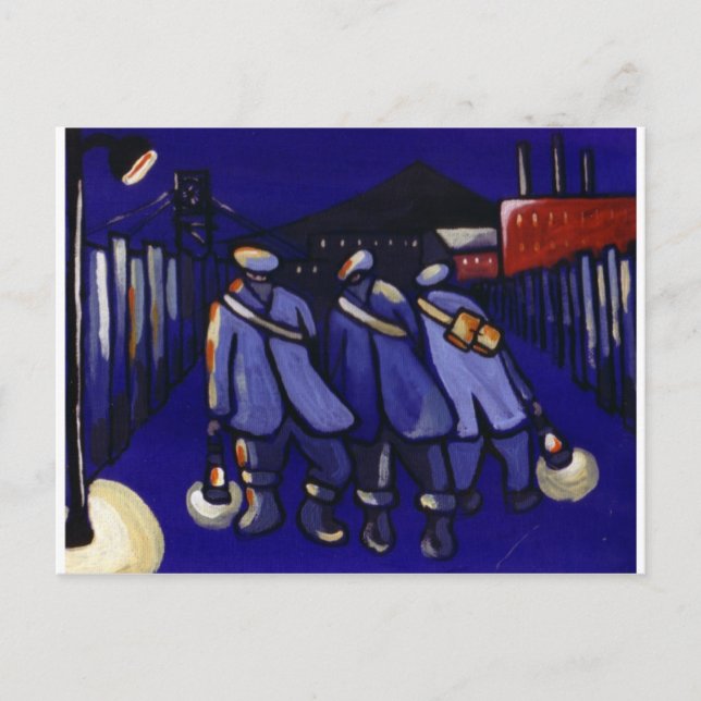 CARTÃO POSTAL MINÉRIOS DE CARVÃO (Frente)