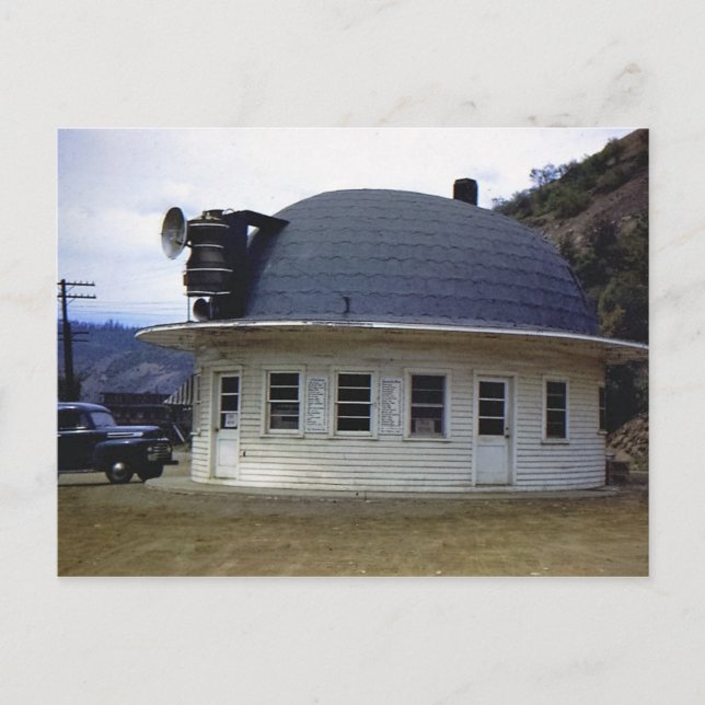 Cartão Postal Miners Hat Diner, Kellogg, Idaho Vintage (Frente)