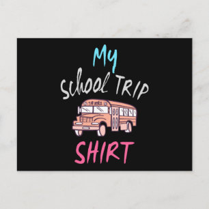 Cartão Postal Minha Camisa de Viagem Escolar