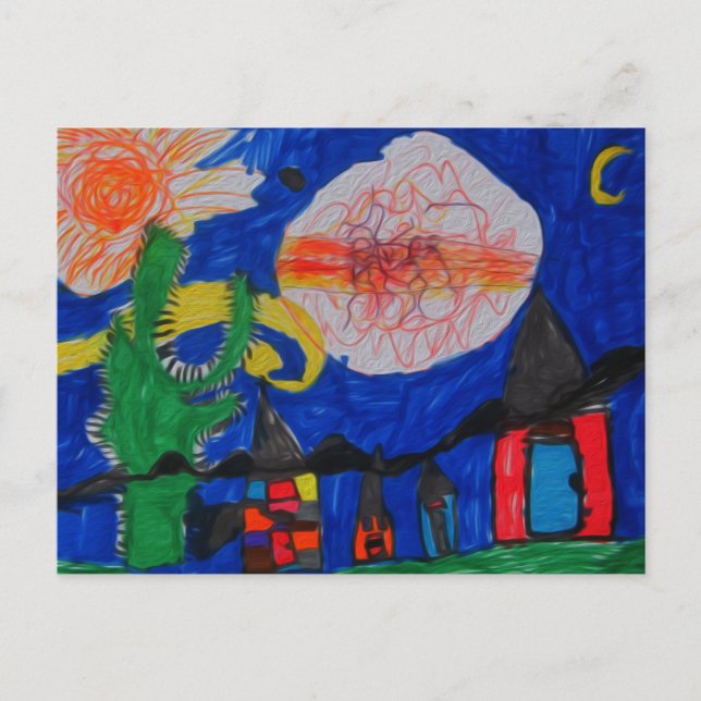 Cartão Postal Minha Casa (Frente)