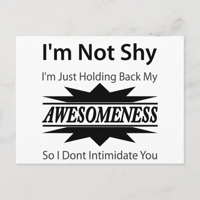 Cartão Postal Minha Consciência! (Frente)