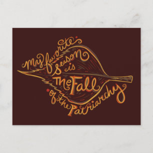 Cartão Postal Minha estação favorita é o outono da patriarquia