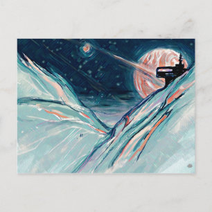 Cartão Postal Minha futura casa no espaço