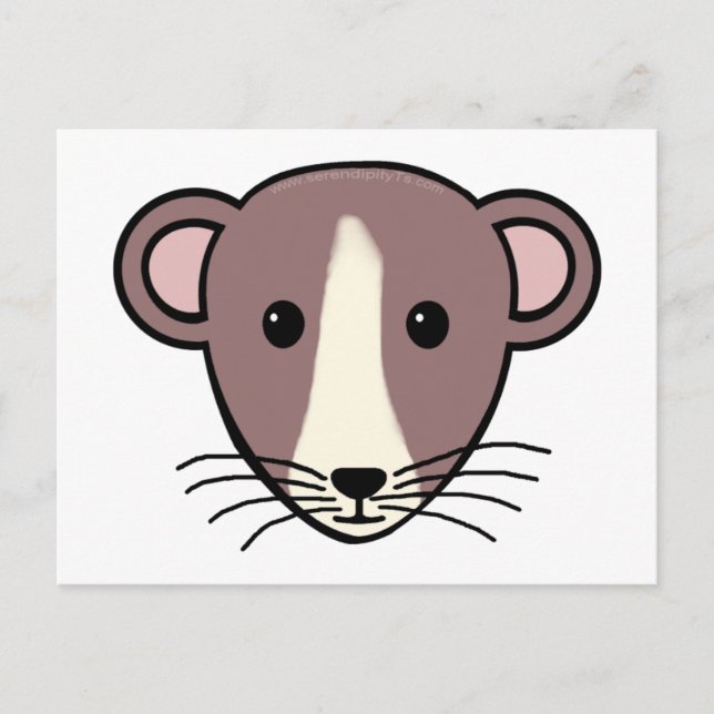 Cartão Postal Minha Lil Rattie (Frente)