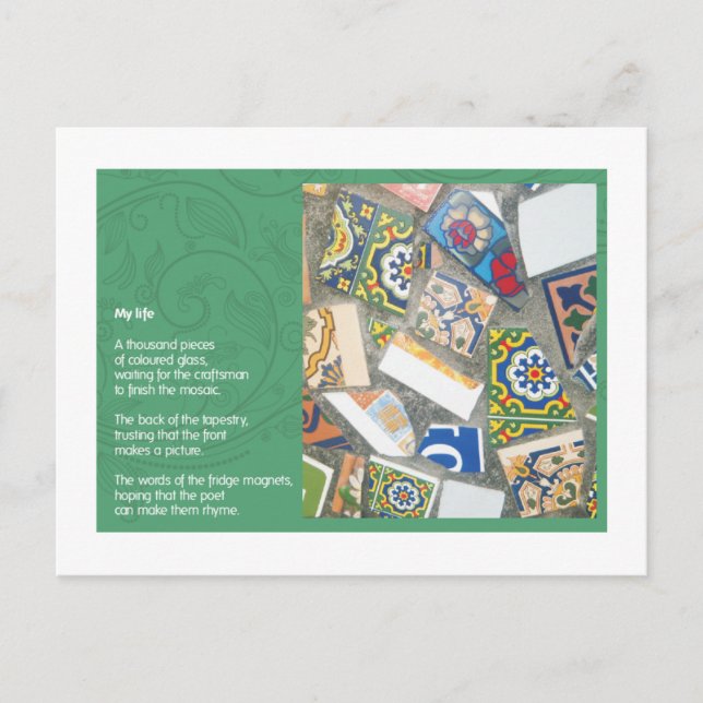 Cartão Postal Minha Vida (Frente)