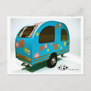 Cartão postal Mini Bike Camper