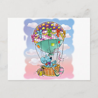 Cartão Postal Mini Ratos e grande balão
