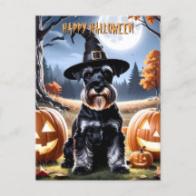 Miniatura Schnauzer Halloween