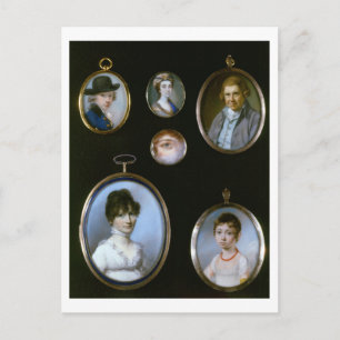 Cartão Postal Miniaturas de retrato, de LtoR e TtoB: Sir Thoma