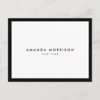 Mínima Luxury preto/branco