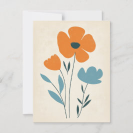 Cartão Postal Minimalista escandinavo #162