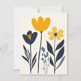 Cartão Postal Minimalista escandinavo #164