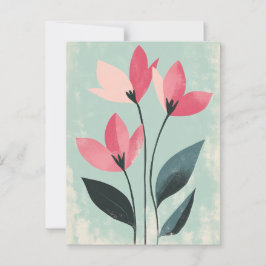 Cartão Postal Minimalista escandinavo #167