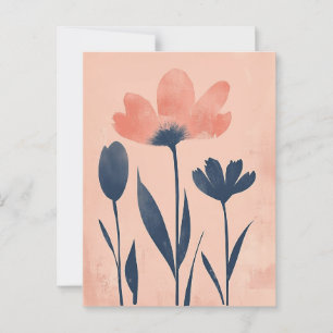 Cartão Postal Minimalista escandinavo #168