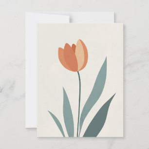 Cartão Postal Minimalista escandinavo #170