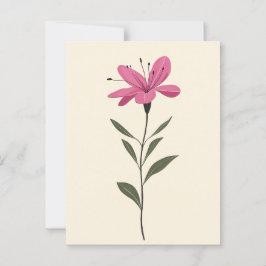 Cartão Postal Minimalista escandinavo #171