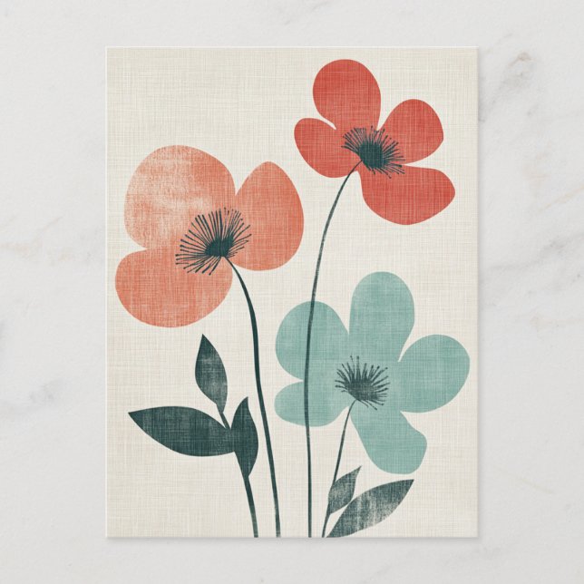 Cartão Postal Minimalista Escandinavo #176 (Frente)