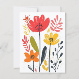 Cartão Postal Minimalista escandinavo #182