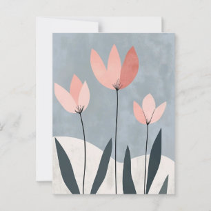 Cartão Postal Minimalista escandinavo #183