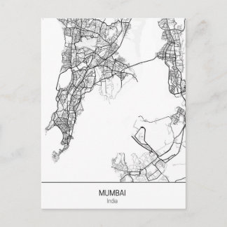 Cartão Postal minimalista Mumbai Índia