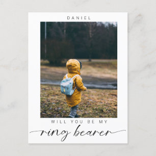 Cartão Postal Minimalista Você será minha Chic Fotográfica do Ri