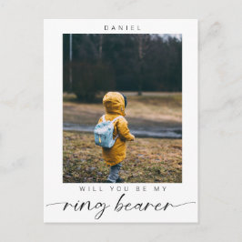 Cartão Postal Minimalista Você será minha Chic Fotográfica do Ri