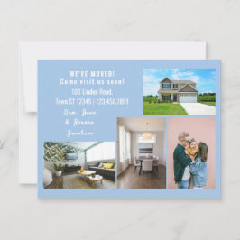 Cartão Postal Mínimo 4 Fotografias Que Mudámos O Anúncio Em Movi