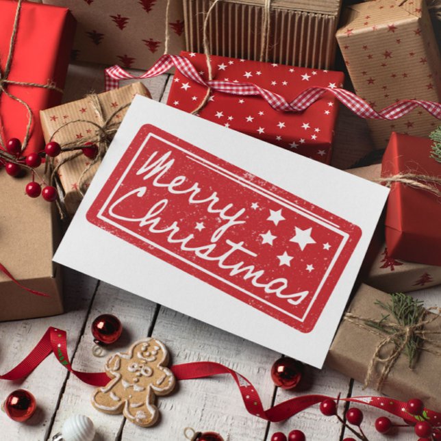 Cartão Postal Mínimo Natal Moderno (Criador carregado)