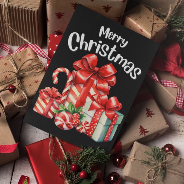 Cartão Postal Mínimo Natal Moderno (Criador carregado)