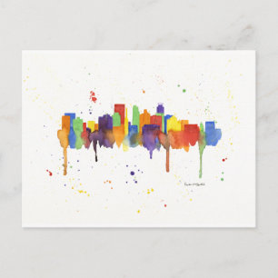 Cartão Postal Minneapolis Skyline